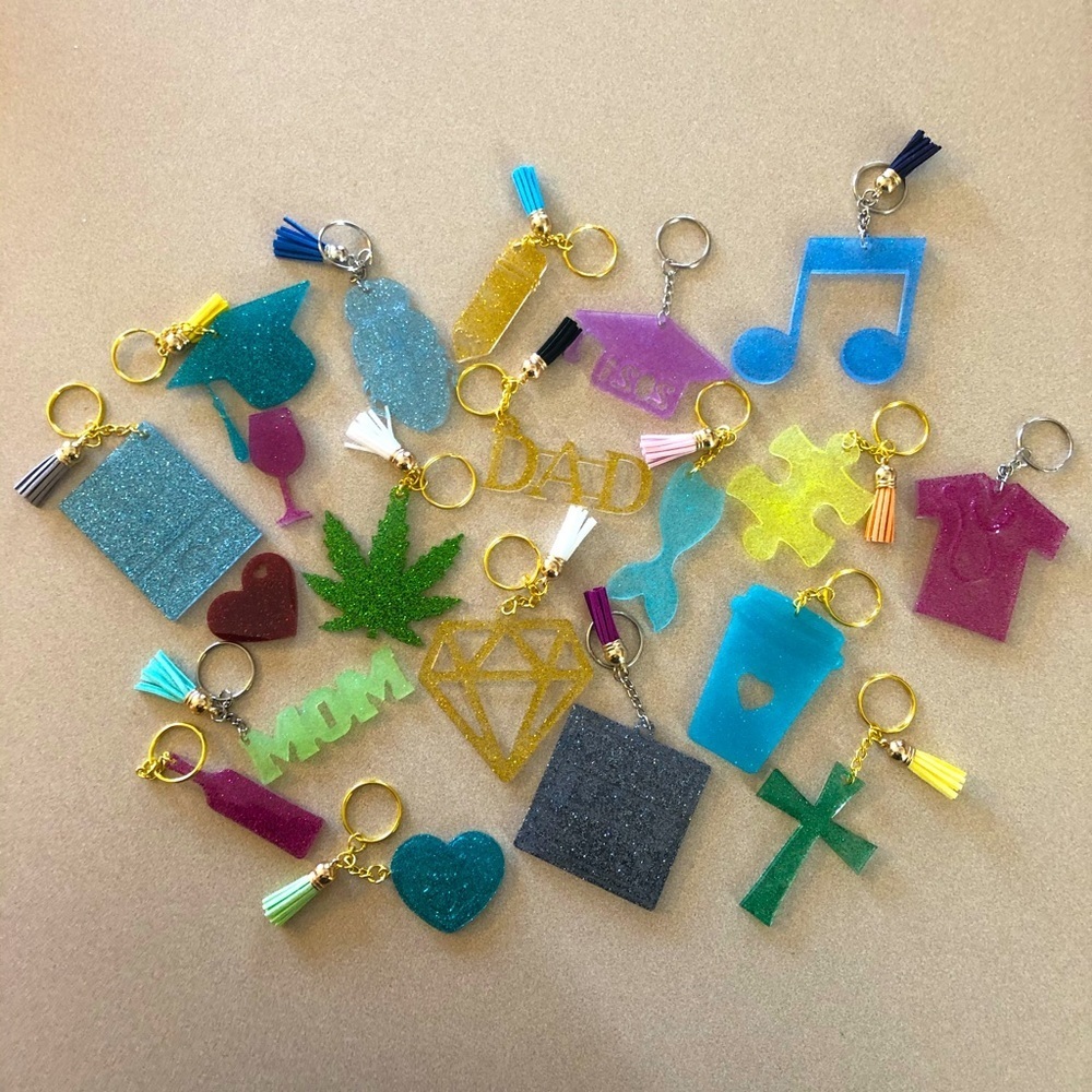 ๐๐ 2x HP๐๐ Made To Order CUSTOM Keychains!! - Picture 2 of 16